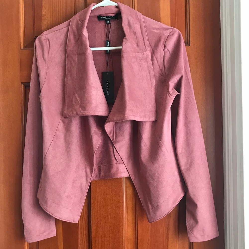 Romeo and Juliet suede jacket super soft